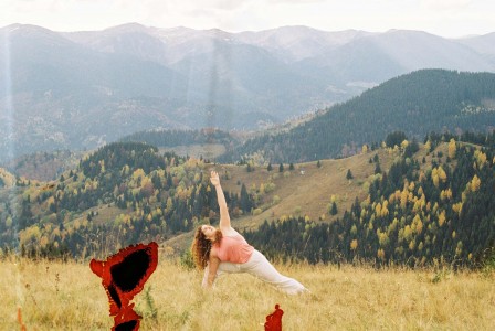 © “Virabhadrasana in explosion” by Lucy Petrova, Odesa Photo Days